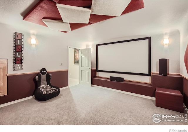 133 Eagle Canyon Cir, Lyons, CO 80540 - home theater featuring carpet