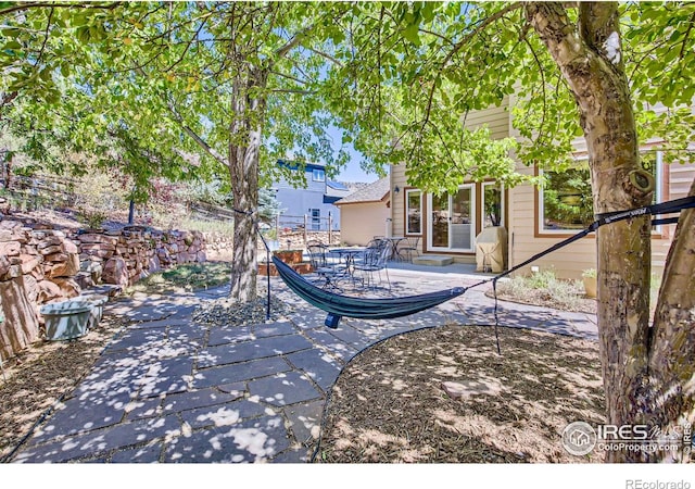 133 Eagle Canyon Cir, Lyons, CO 80540 - exterior space with a patio area