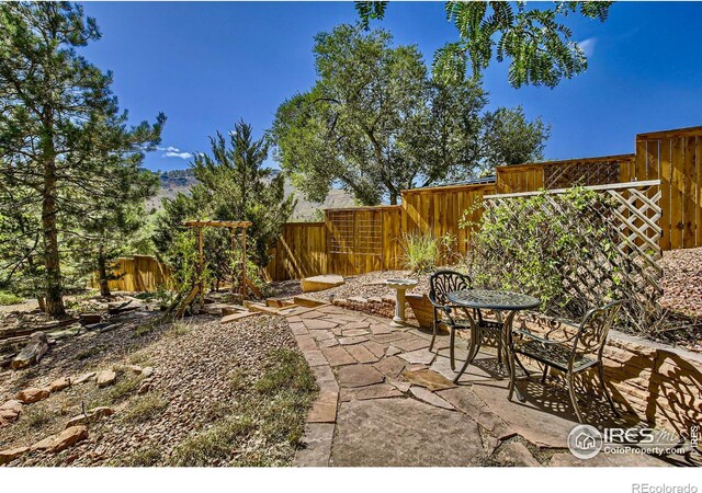 133 Eagle Canyon Cir, Lyons, CO 80540 - view of patio / terrace