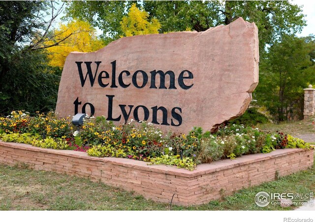 133 Eagle Canyon Cir, Lyons, CO 80540 - view of community / neighborhood sign