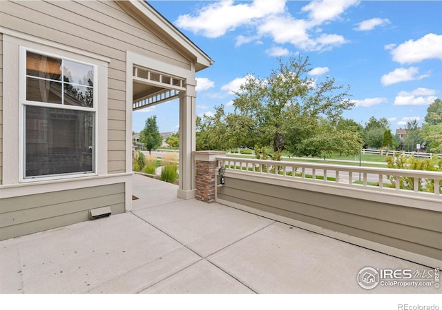 view of patio / terrace