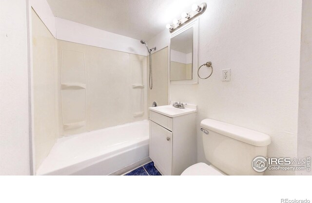 414 16th Avenue Ct, Greeley, CO 80631 - full bath featuring vanity, bathtub / shower combination, and tile patterned flooring