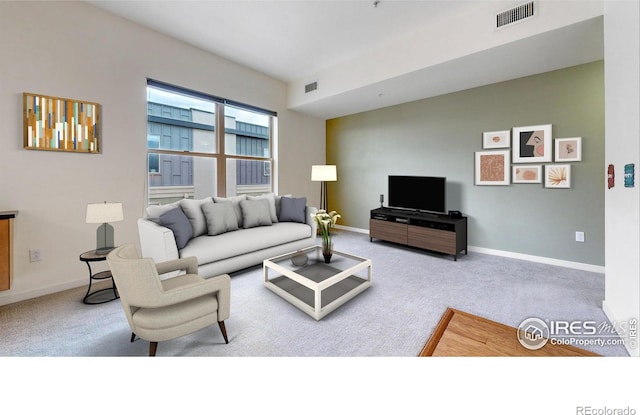 204 Maple St Unit 403, Fort Collins, CO 80521 - carpeted living room with baseboards