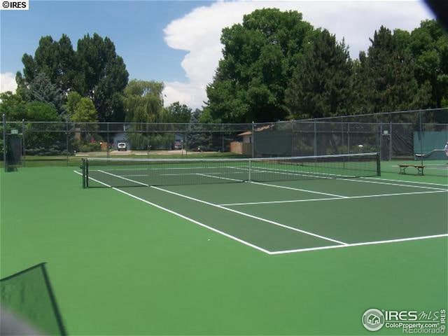 view of sport court