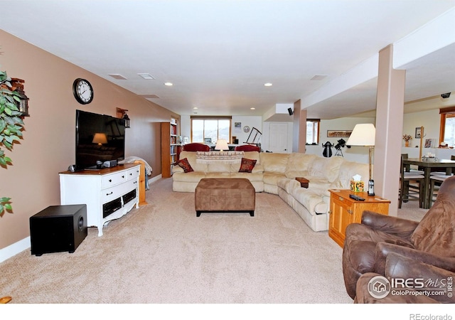 2707 Sedona Hills Dr, Loveland, CO 80537 - view of carpeted living room