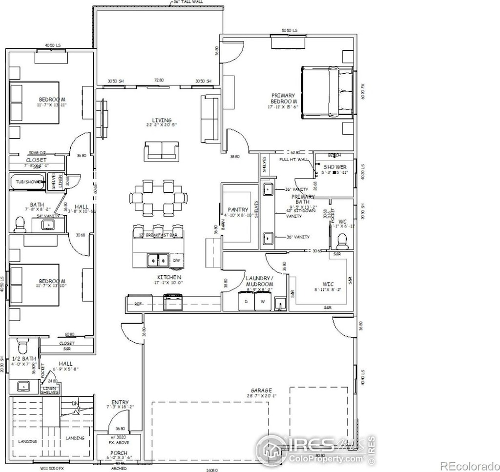 1508 Prairie Hawk Rd, Eaton, CO 80615 - view of home floor plan