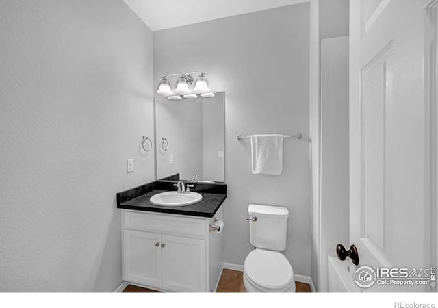 887 Sundance Ln, Erie, CO 80516 - bathroom with vanity and toilet