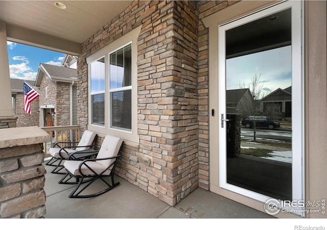 887 Sundance Ln, Erie, CO 80516 - view of covered porch