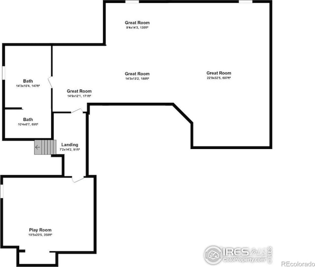 887 Sundance Ln, Erie, CO 80516 - view of room layout