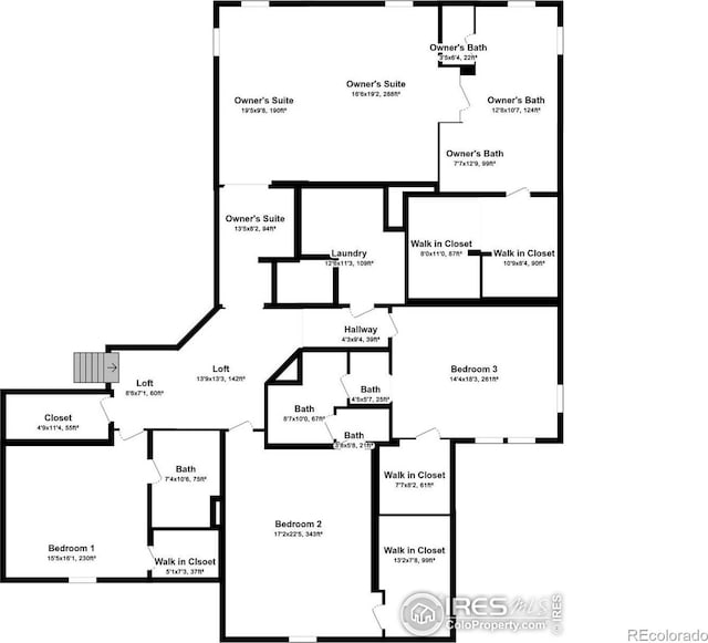 887 Sundance Ln, Erie, CO 80516 - view of home floor plan