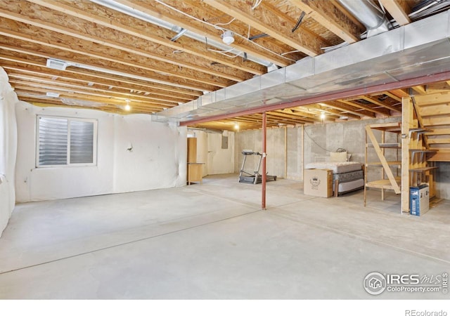 2143 Meadow Ct, Longmont, CO 80501 - view of unfinished basement