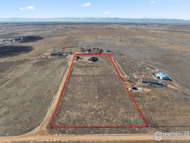 11837 County Road 39, Fort Lupton, CO 80621 - aerial view featuring a rural view