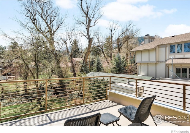 1516 Columbine Ave, Boulder, CO 80302 - view of wooden terrace