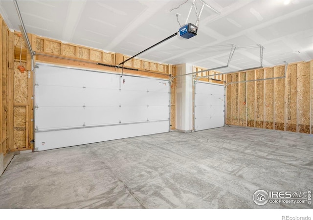6997 Feather Reed Dr, Wellington, CO 80549 - garage with a garage door opener