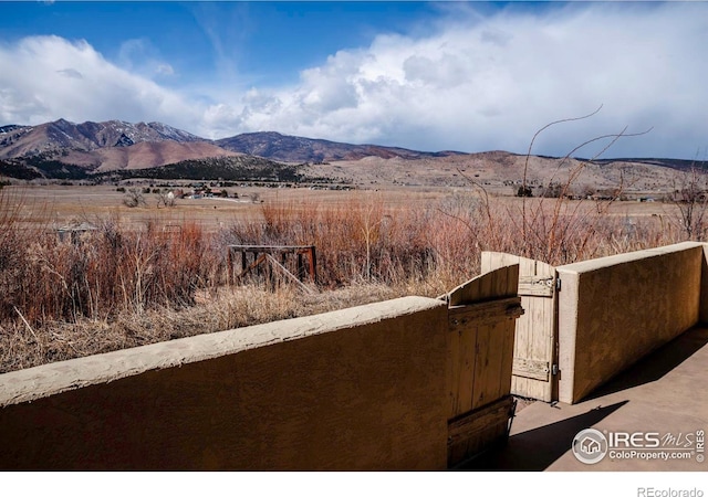 property view of mountains