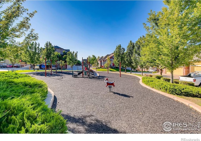 view of community play area