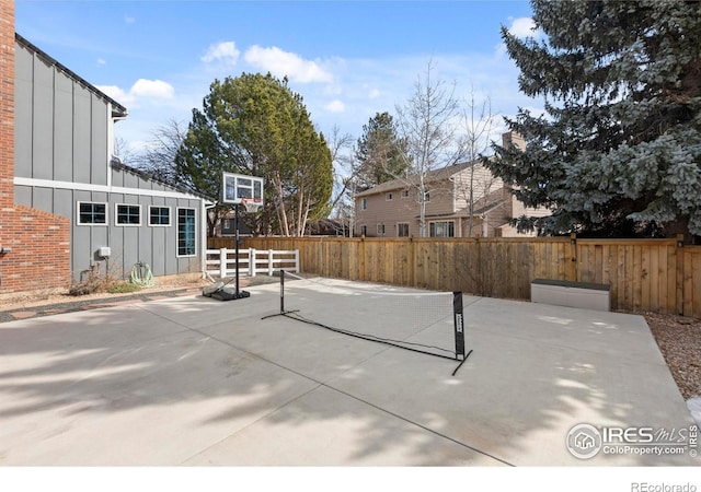 view of patio / terrace with fence