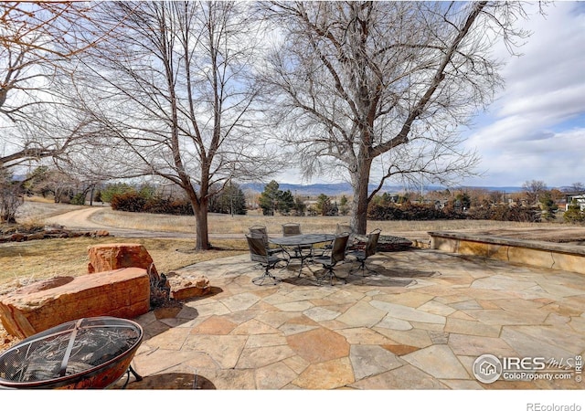 view of patio / terrace with outdoor dining area