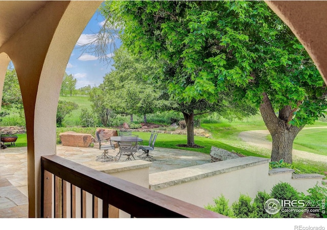 1866 Park Lake Dr, Boulder, CO 80301 - view of patio