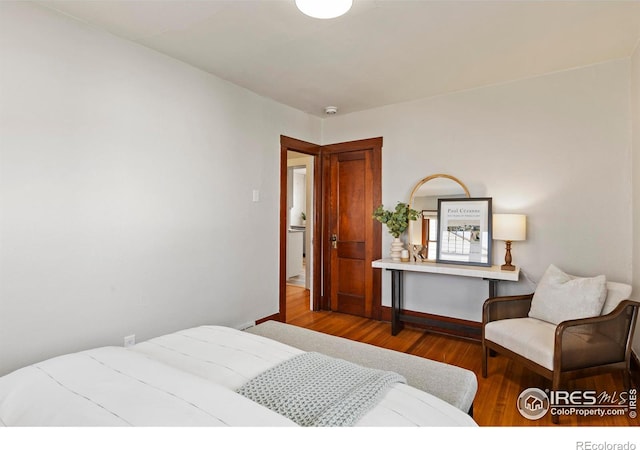 530 Laporte Ave, Fort Collins, CO 80521 - bedroom with wood finished floors and baseboards