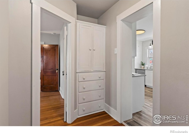 530 Laporte Ave, Fort Collins, CO 80521 - hall featuring wood finished floors