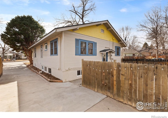 530 Laporte Ave, Fort Collins, CO 80521 - view of home's exterior featuring fence