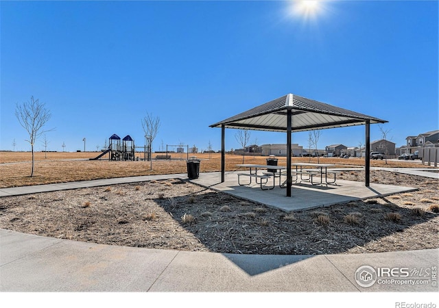 2539 Alto St, Fort Lupton, CO 80621 - view of property's community featuring playground community and a gazebo