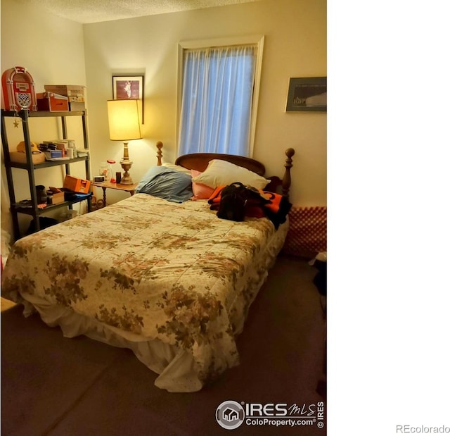 bedroom featuring carpet floors
