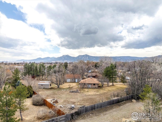 property view of mountains