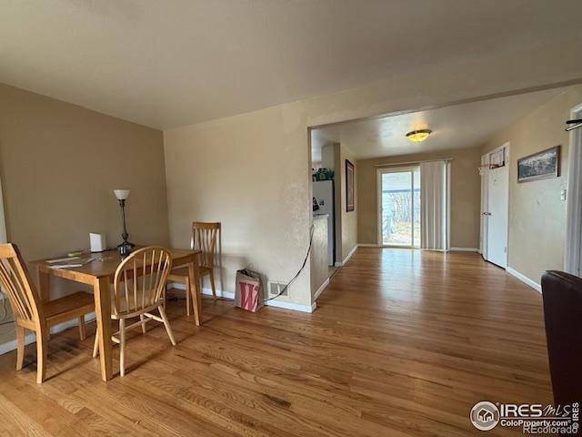 606 Sheldon Dr, Fort Collins, CO 80521 - dining room with wood finished floors and baseboards