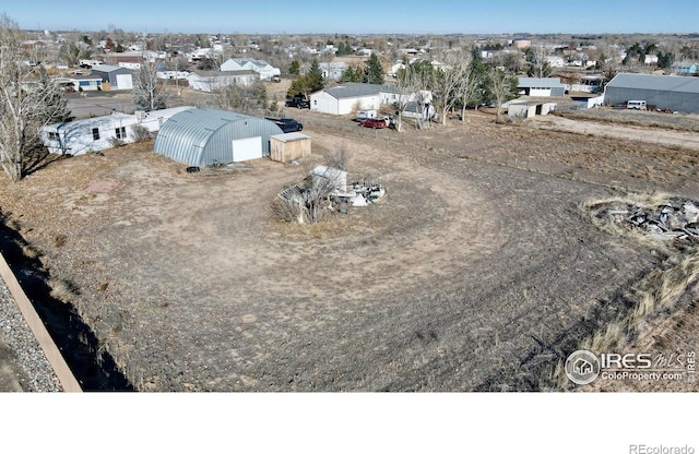 bird's eye view featuring a residential view