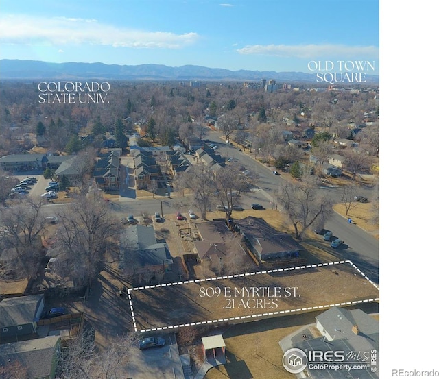 809 E Myrtle St, Fort Collins CO, 80524 land for sale