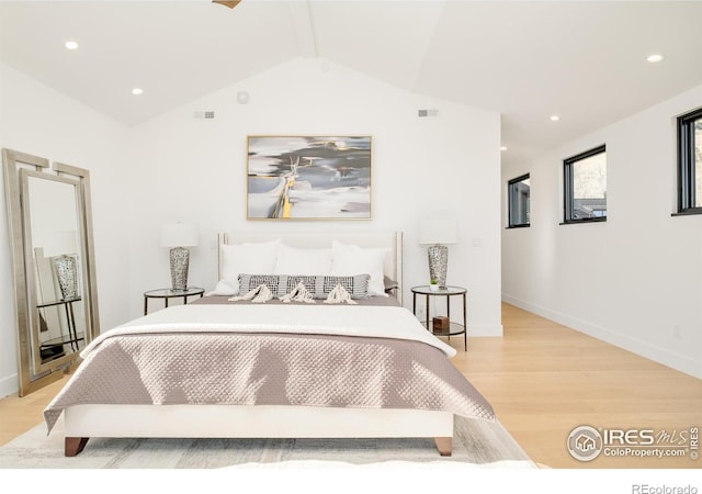 2586 3rd St, Boulder, CO 80304 - bedroom featuring light wood-style floors, recessed lighting, and baseboards