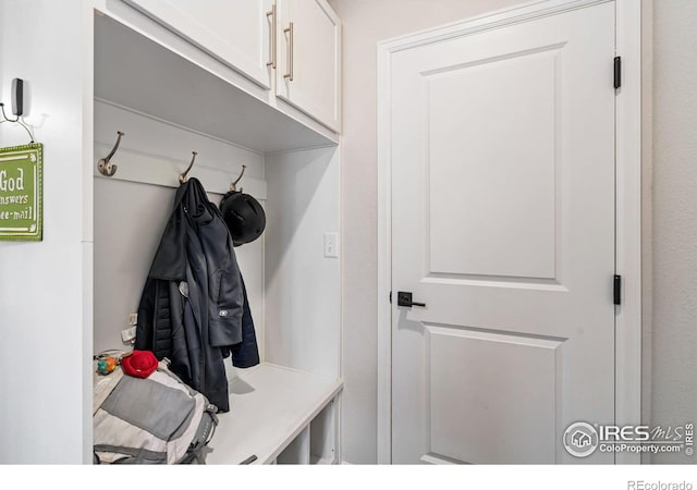 view of mudroom