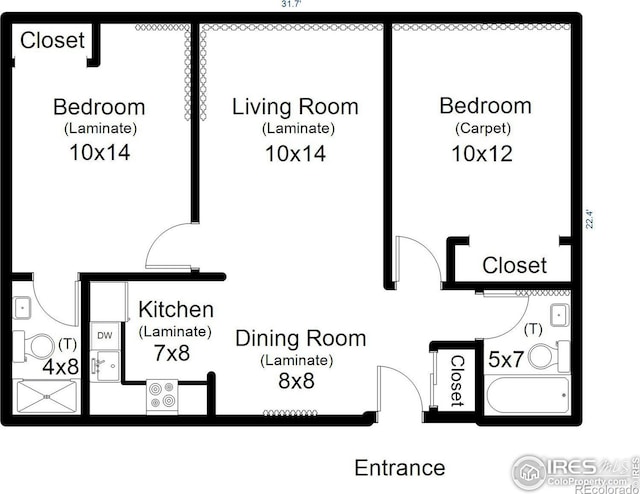 view of layout