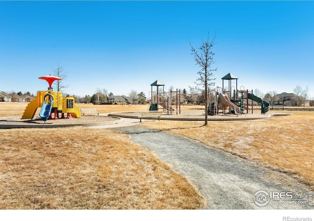 view of community play area