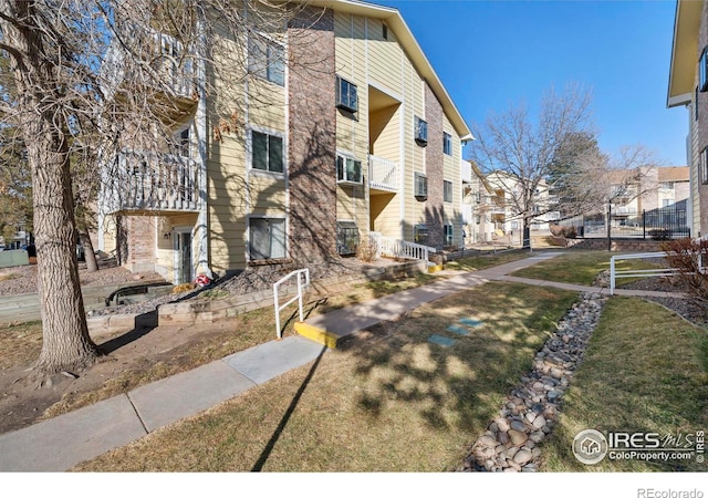 exterior space featuring a residential view