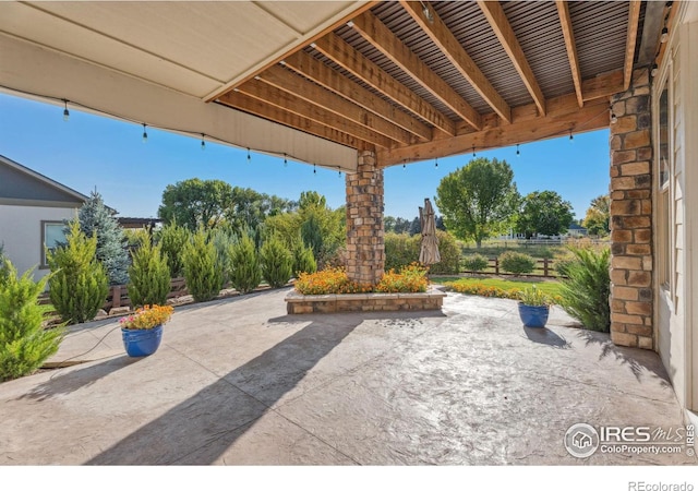 view of patio / terrace