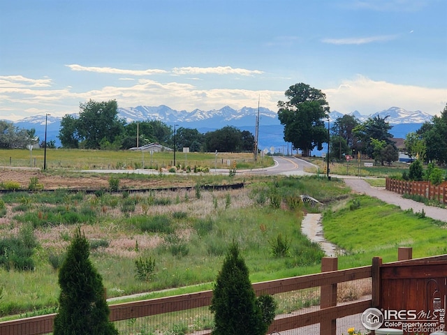 890 Meadowlark Dr, Erie, CO 80516 - mountain view featuring a rural view