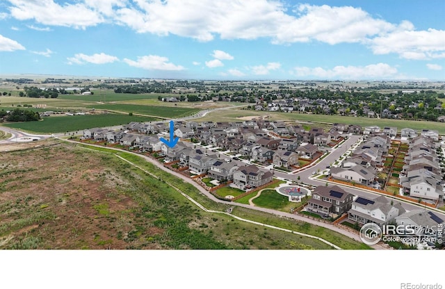 890 Meadowlark Dr, Erie, CO 80516 - aerial view featuring a residential view