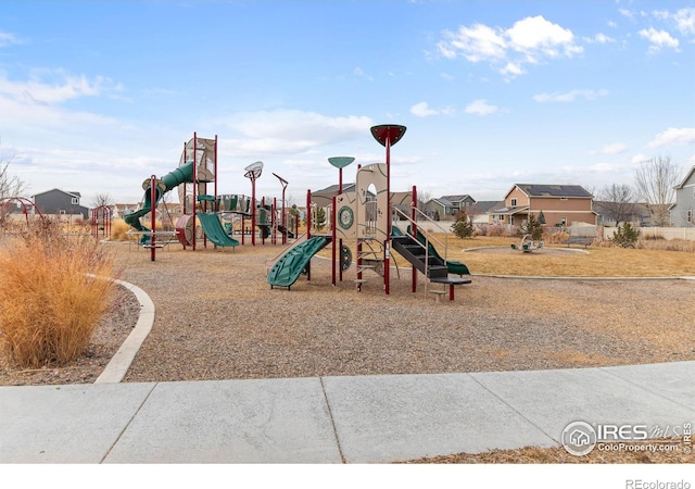 view of community playground