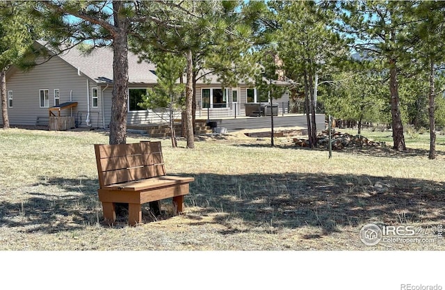 871 E Ln, Estes Park, CO 80517 - view of grassy yard