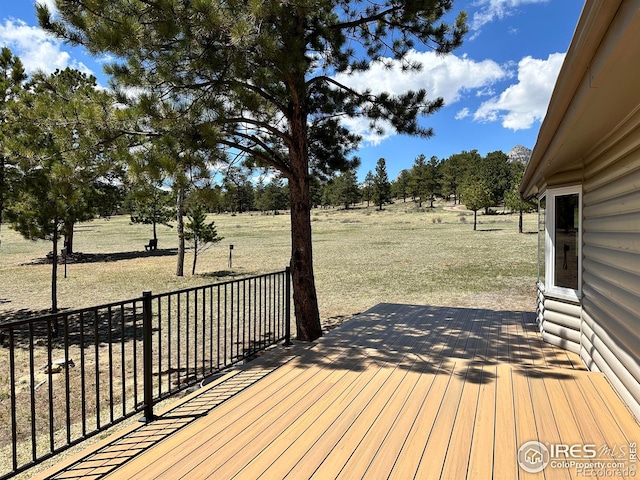 871 E Ln, Estes Park, CO 80517 - view of deck