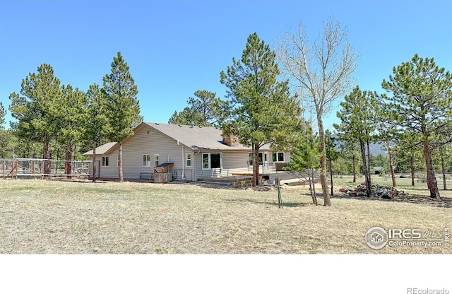 871 E Ln, Estes Park, CO 80517 - view of back of house