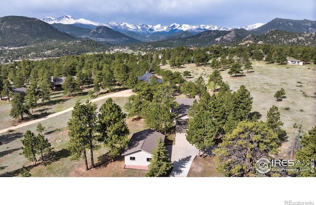 871 E Ln, Estes Park, CO 80517 - aerial view of mountains