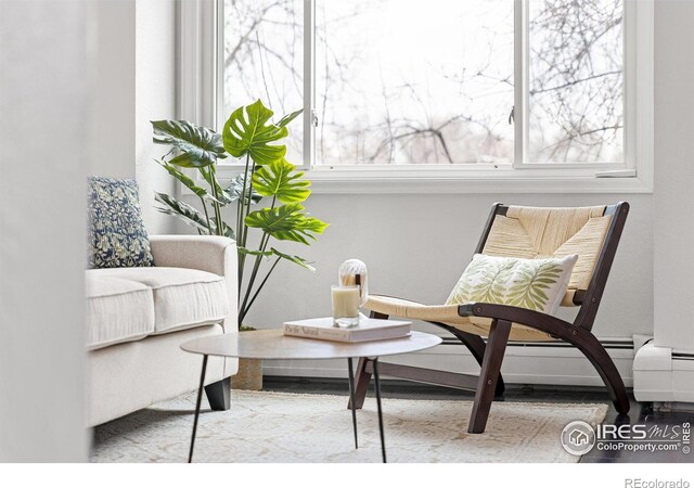 view of sitting room