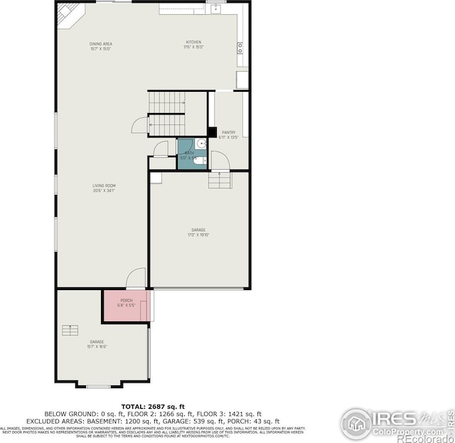 3937 Kenwood Cir, Johnstown, CO 80534 - floor plan