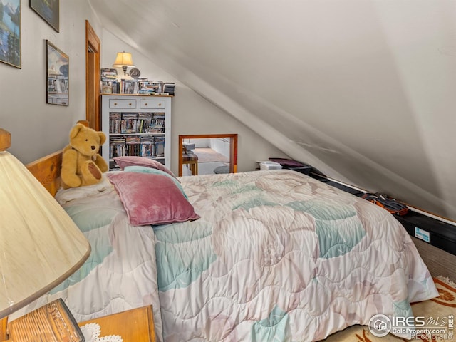 177 Bill Waite Rd, Allenspark, CO 80510 - bedroom with vaulted ceiling