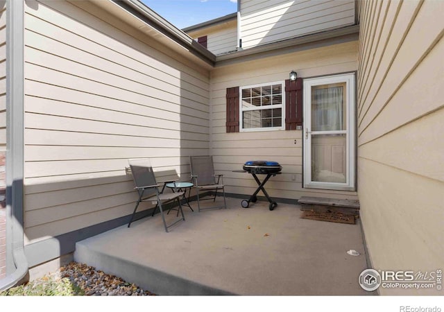 view of patio / terrace with grilling area