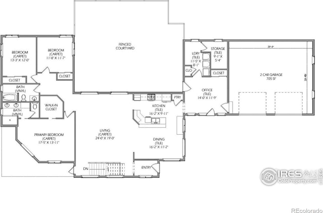 view of layout